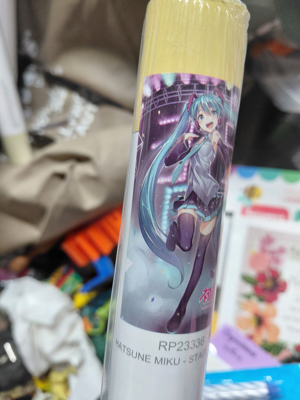 hatsune miku - stage lights promo poster 22.375"x34"